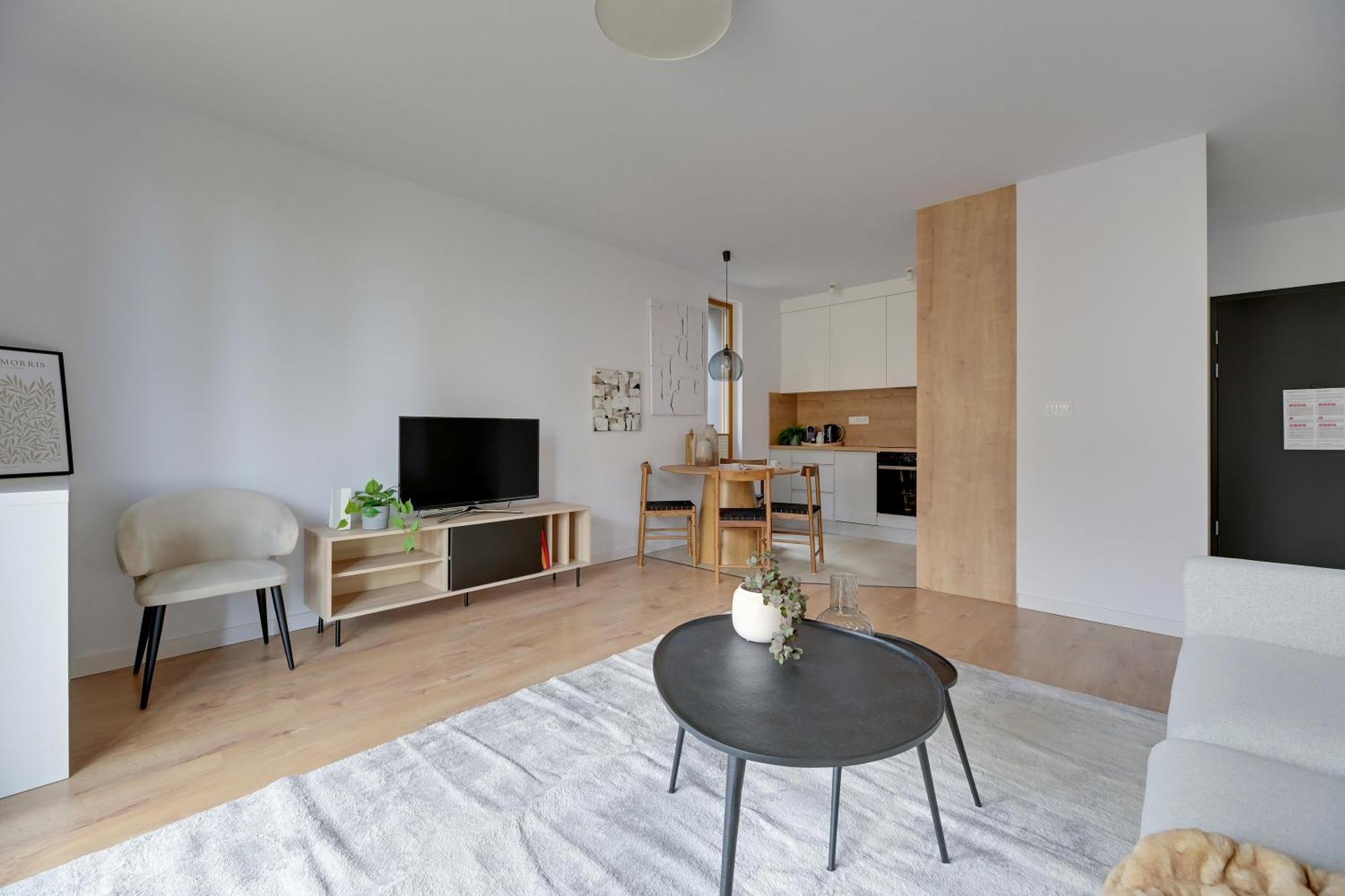 Front Park Apartments With Parking By Lion Apartments Gdańsk Szoba fotó